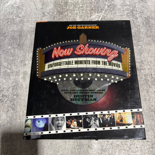 now showing: unforgettable moments from the movies book, by joe garner, 2003 Hardcover image 1