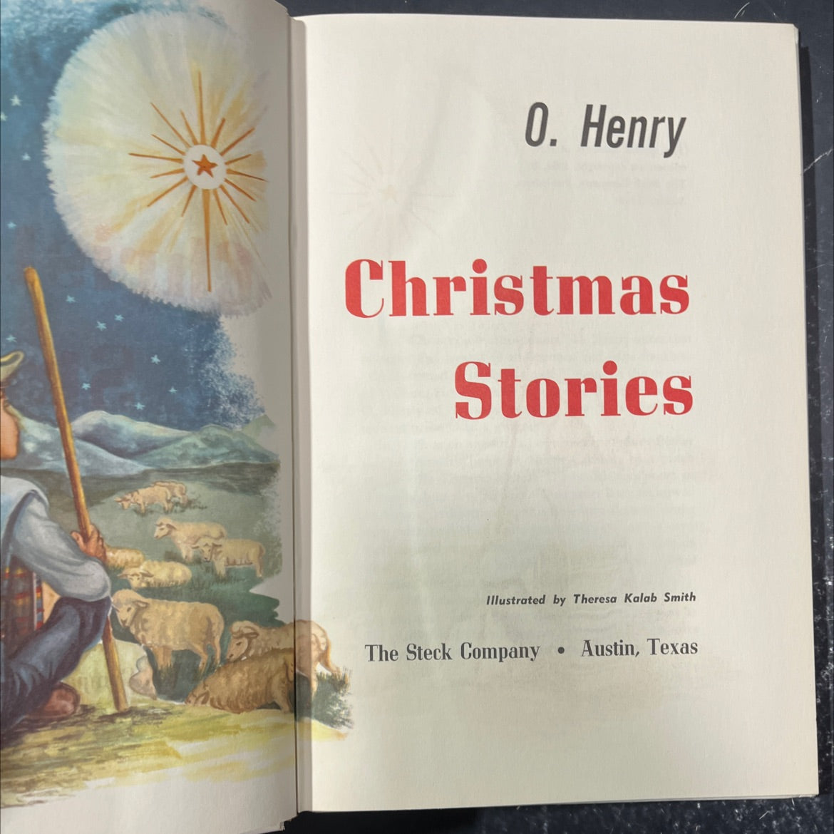 o. henry christmas stories illustrated book, by o. henry, 1954 Hardcover image 2