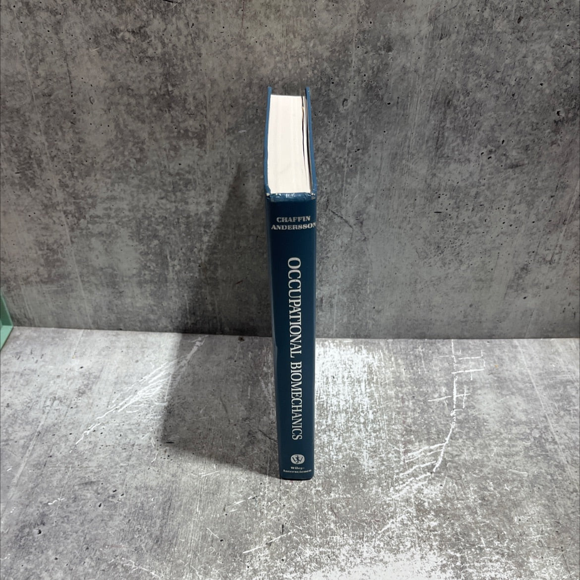 occupational biomechanics book, by don b. chaffin, gunnar b. j. andersson, 1984 Hardcover image 4