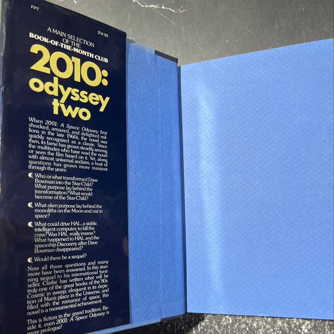 odyssey two book, by arthur c. clarke, 2010 Hardcover image 4