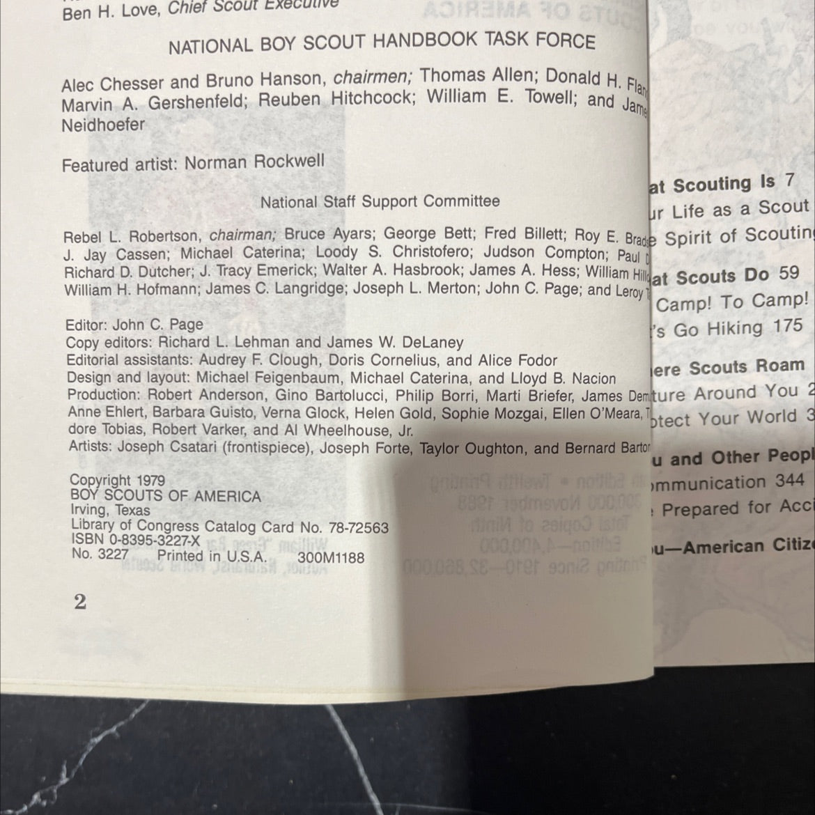official boy scout handbook book, by william \"green bar bill\" hillcourt, 1988 Paperback image 3