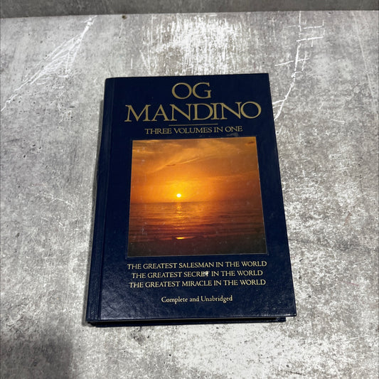 og mandino three volumes in one the greatest salesman in the world the greatest secret in the world the greatest image 1
