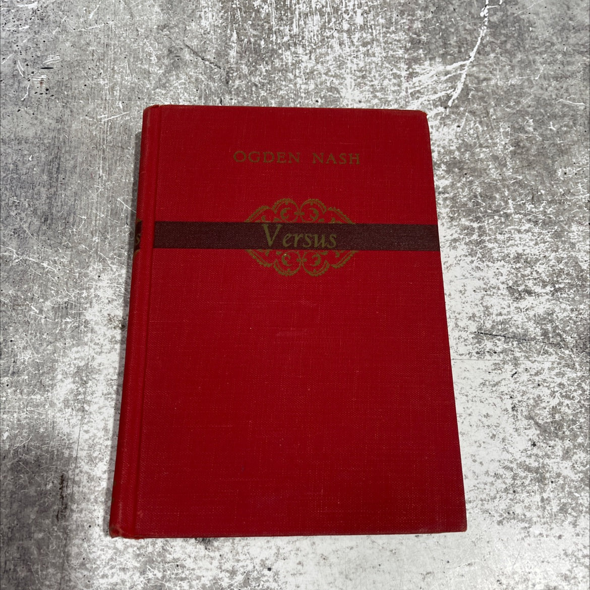 ogden nash versus boston book, by ogden nash, 1949 Hardcover image 1