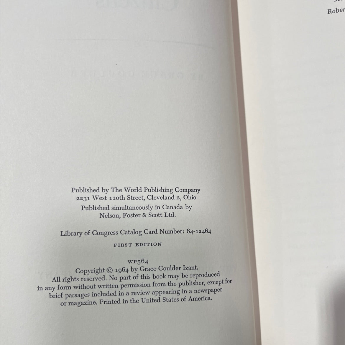 ohio scenes and citizens book, by grace goulder, 1964 Hardcover image 3