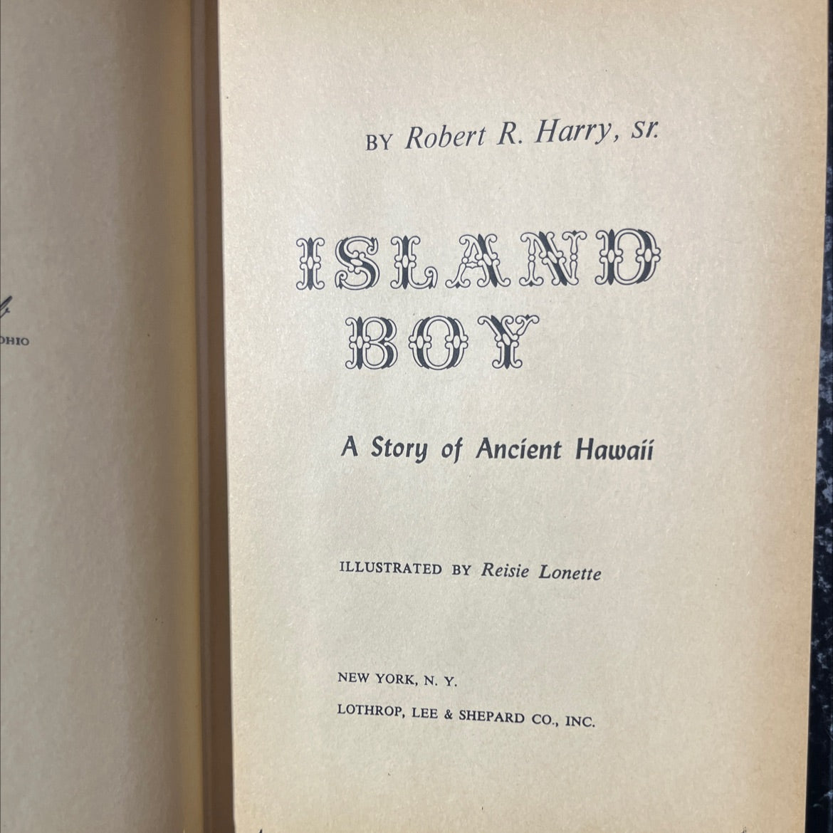 ohio book, by robert r. harry, sr., 1956 Hardcover image 2