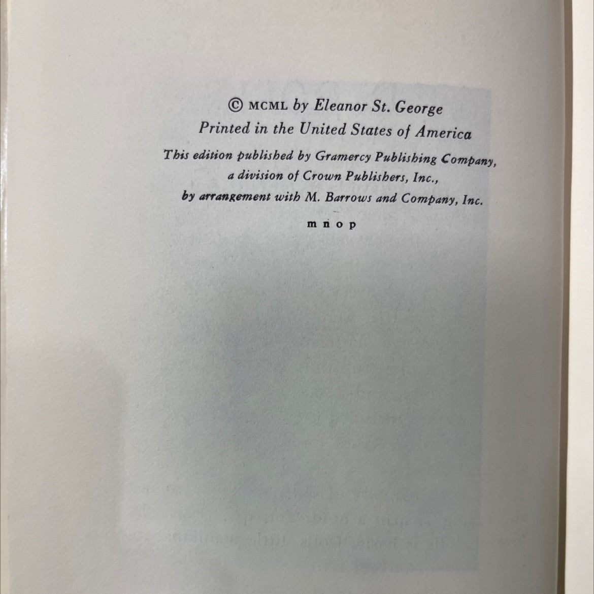 old dolls book, by Eleanor St. George, 1970 Hardcover image 3