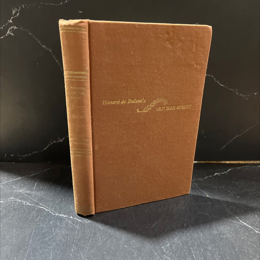 old man goriot book, by honoré de balzac, 1949 Hardcover image 1