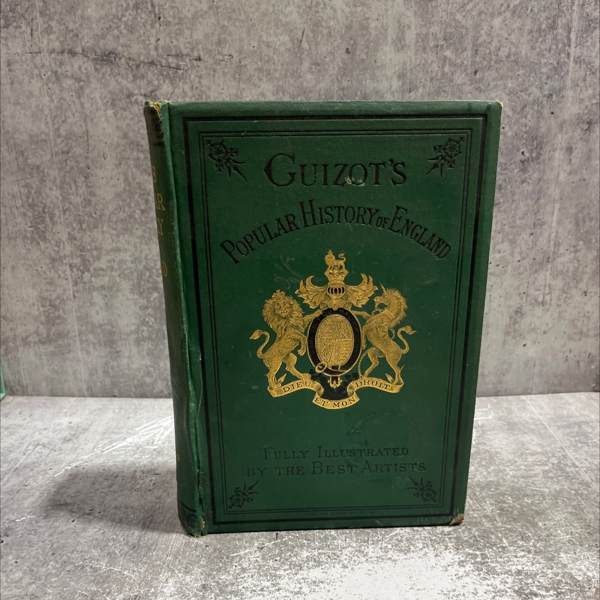 old tears a popular history of england, from the earliest times to the accession of victoria book, by m. guizot, 1876 image 1