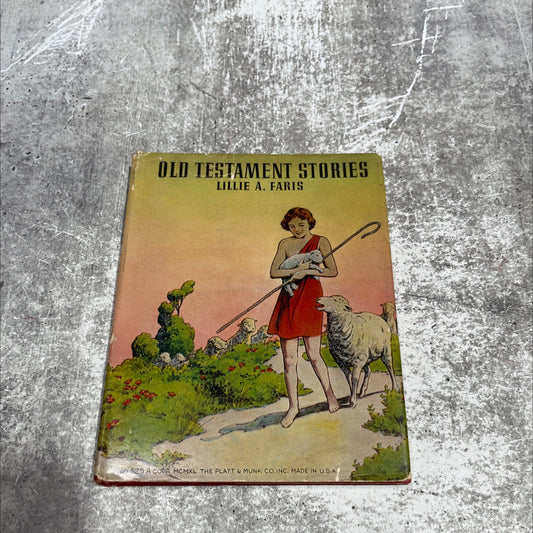 old testament stories retold for children book, by lillie a. faris, 1940 Hardcover image 1