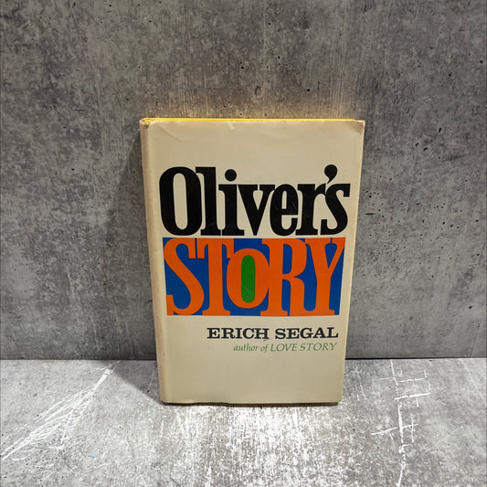 oliver's story book, by Erich Segal, 1977 Hardcover image 1