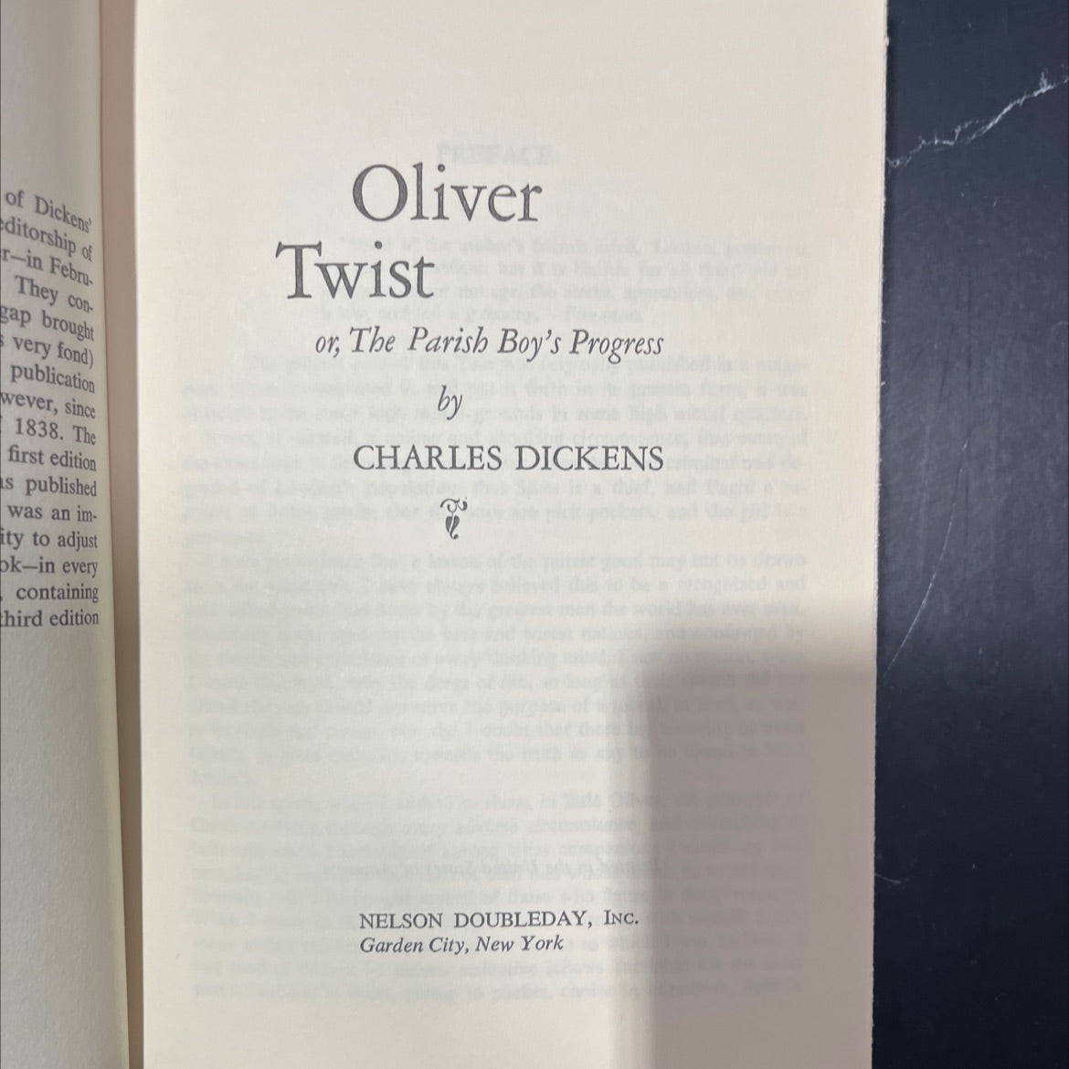 oliver twist or, the parish boy's progress book, by charles dickens, 1838 Hardcover image 2
