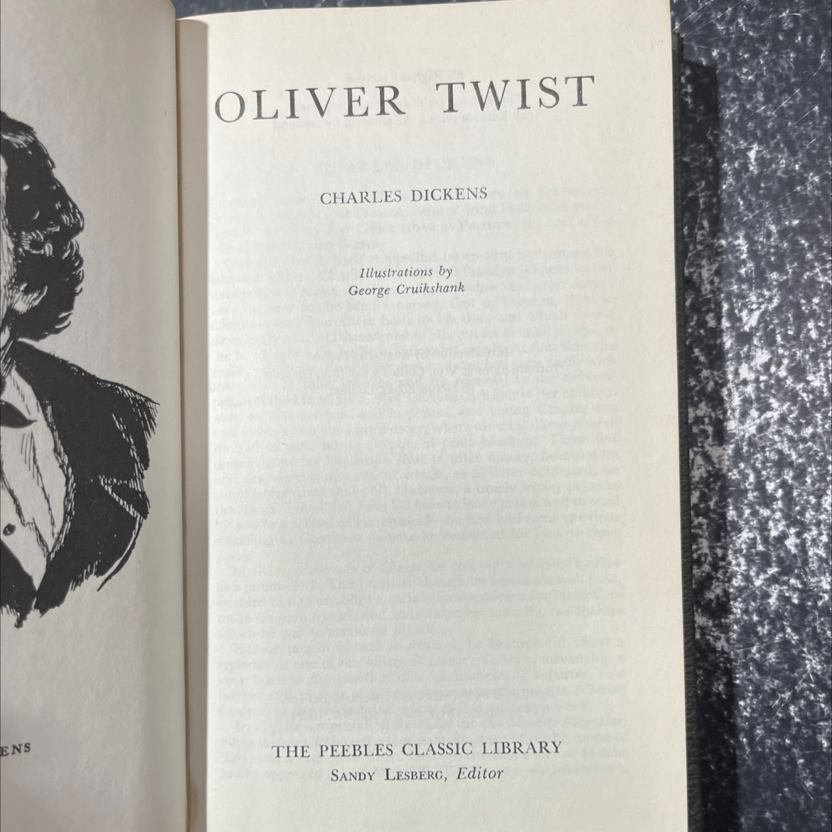 oliver twist book, by charles dickens, 1970 Hardcover image 2