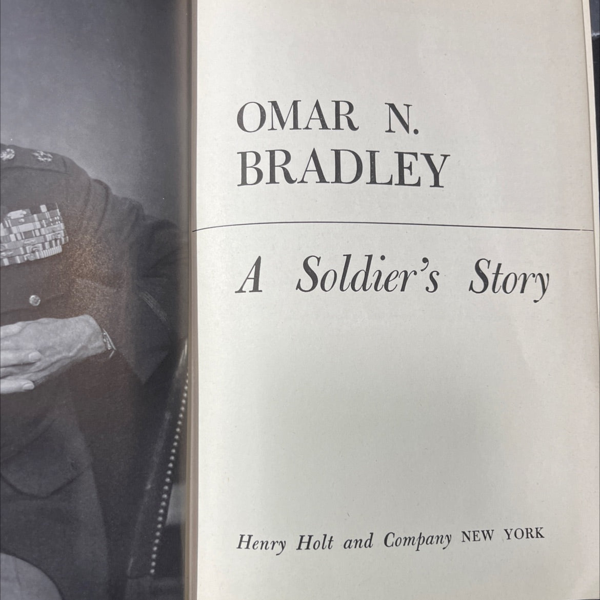 omar n. bradley a soldier's story book, by omar n. bradley, 1951 Hardcover image 2