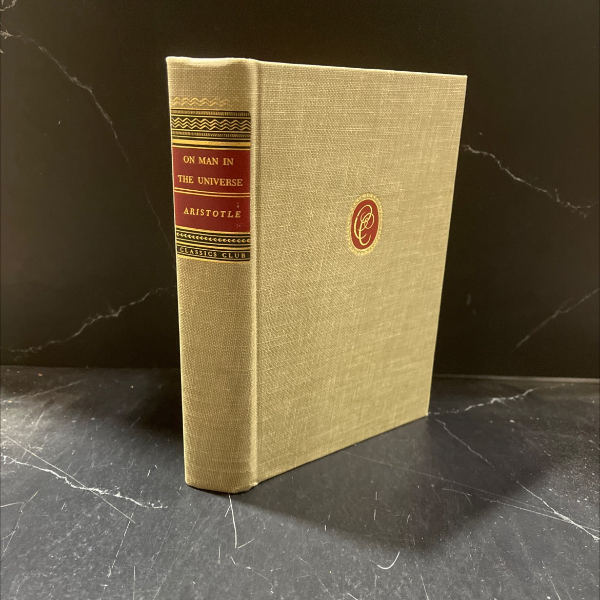 on man in the universe book, by aristotle, 1943 Hardcover image 1