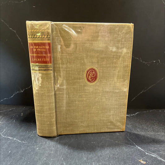 on the nature of things book, by lucretius, 1946 Hardcover image 1