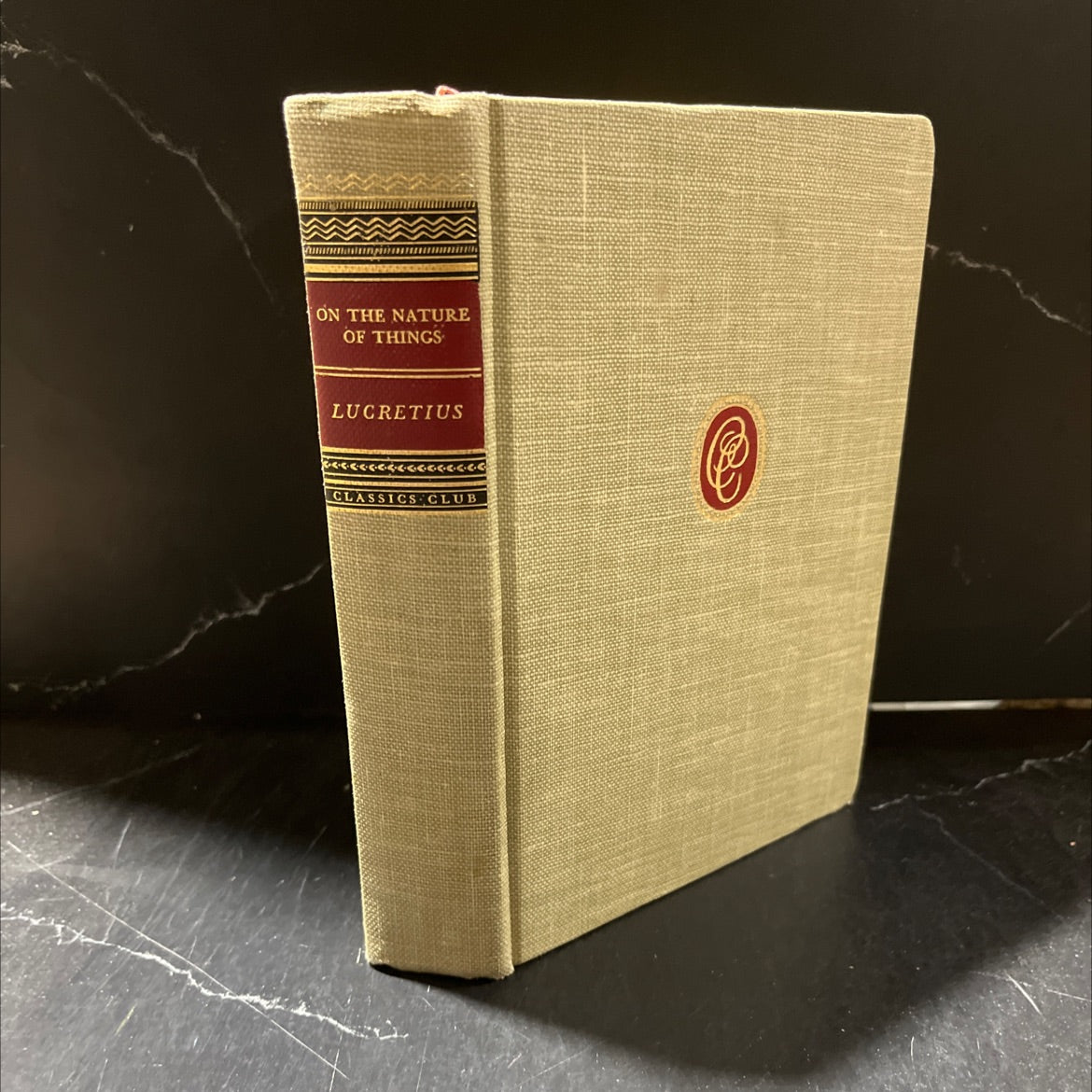 on the nature of things book, by lucretius, 1946 Hardcover image 1