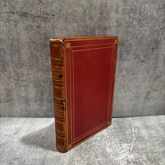 on the nile book, by burton holmes, 1910 Leather image 1
