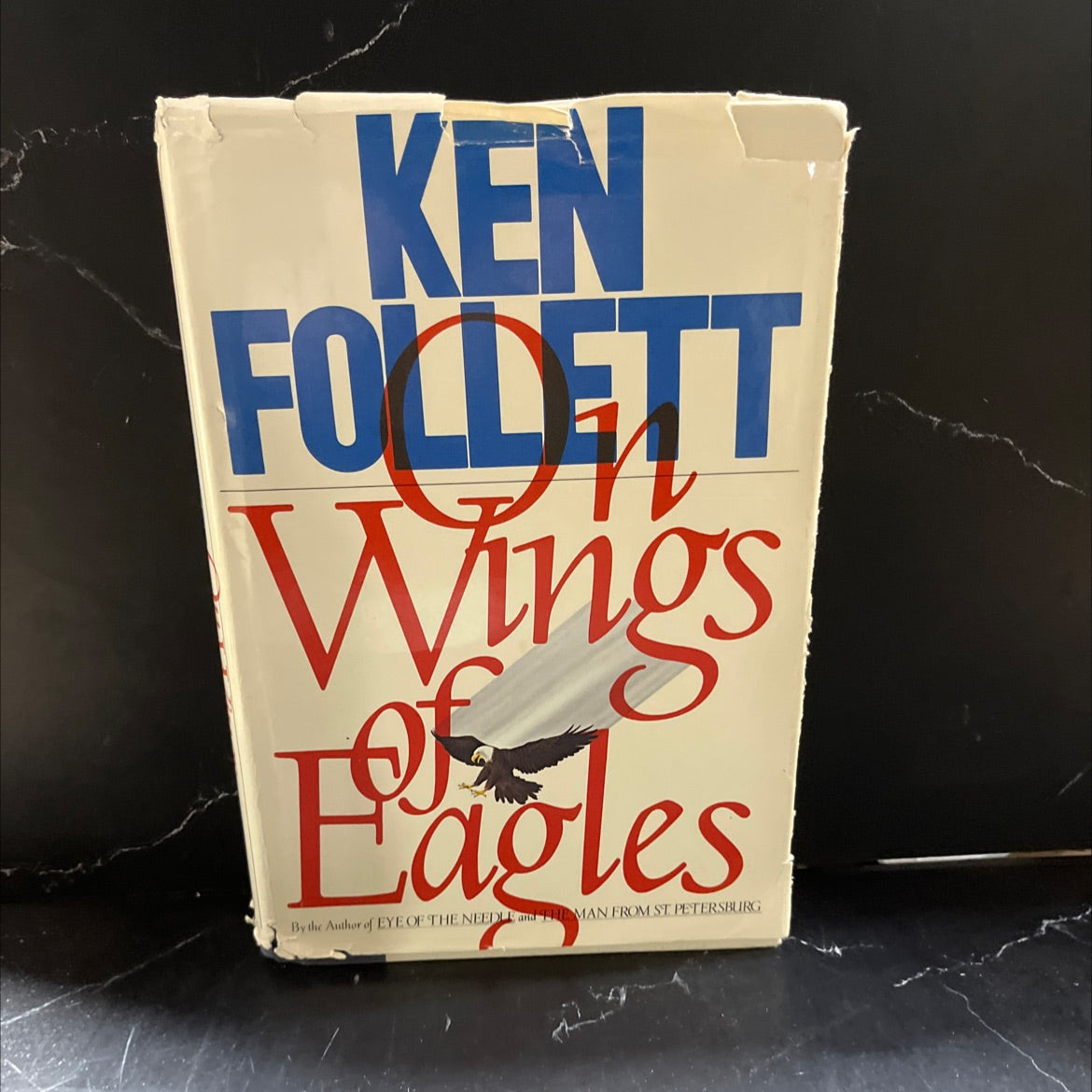 on wings of eagles book, by Ken Follett, 1983 Hardcover image 1