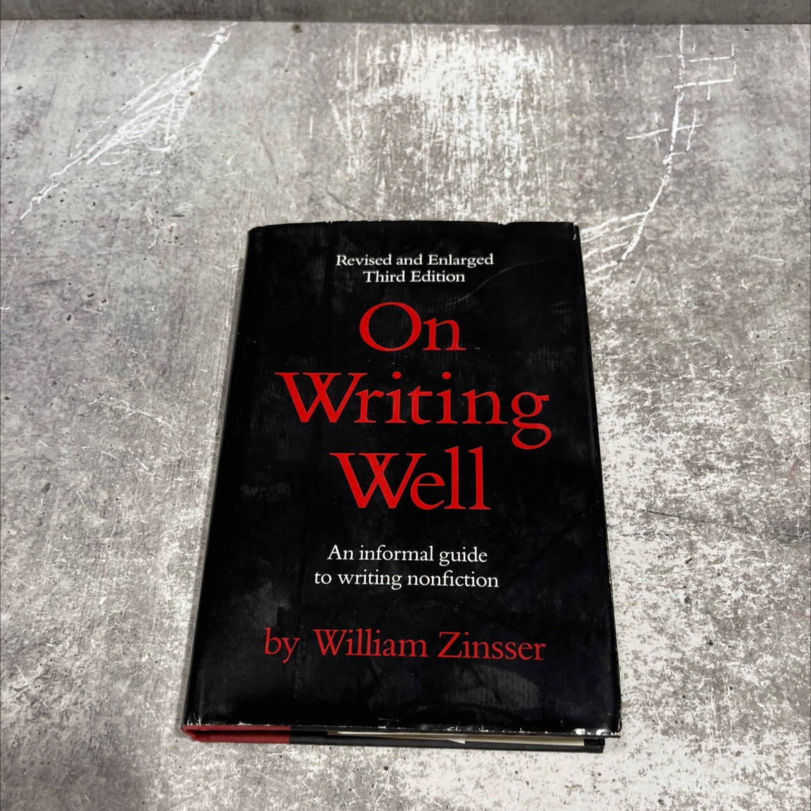 on writing well book, by william zinsser, 1985 Hardcover image 1