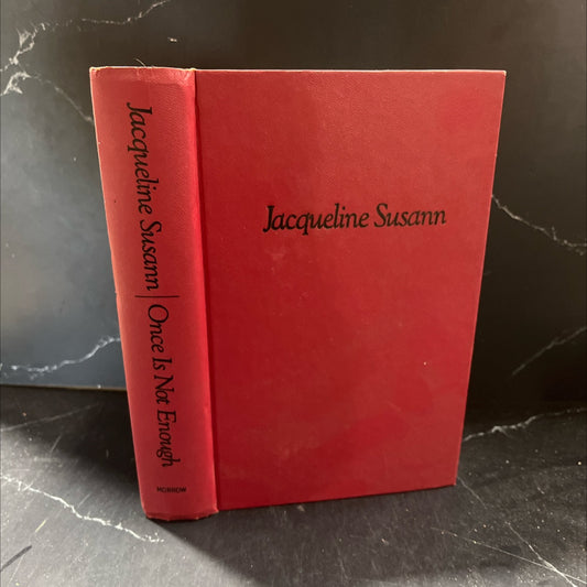 once is not enough book, by jacqueline susann, 1973 Hardcover image 1