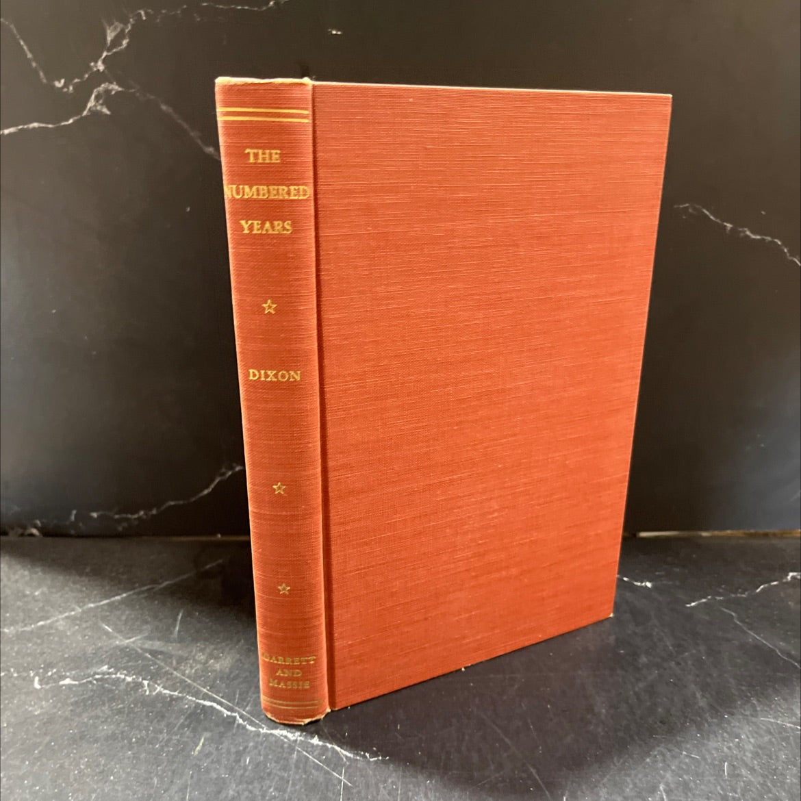 one, two and three the numbered years five decades at james city book, by margaret denny dixon, 1957 Hardcover image 1