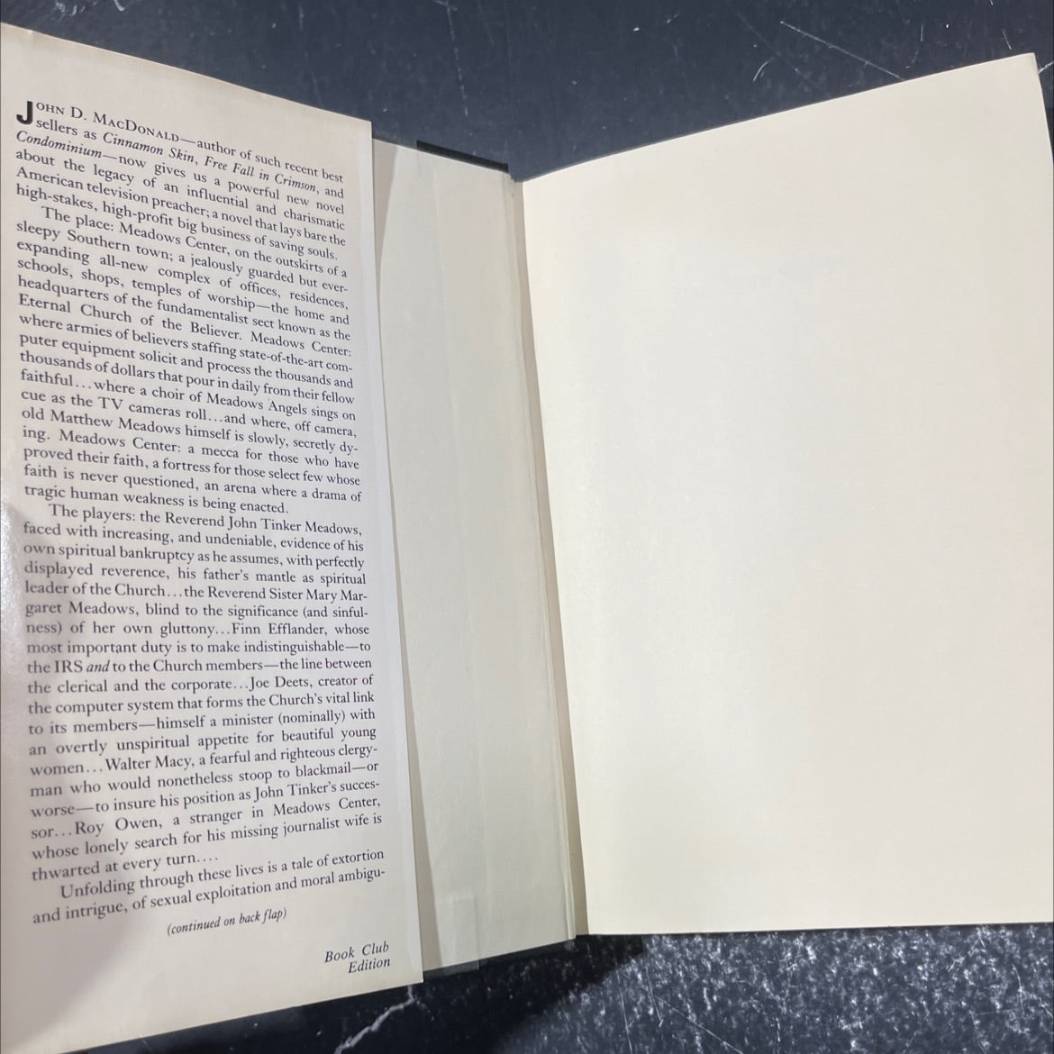 one more sunday book, by john d. macdonald, 1984 Hardcover image 4