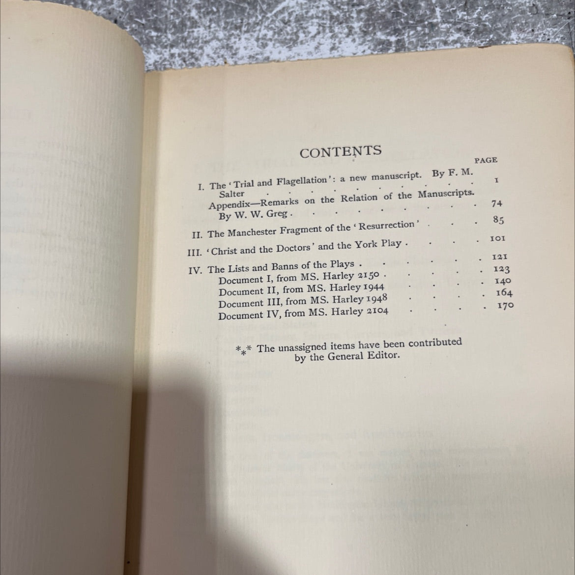 one society at the sity the trial & flagellation with other studies in the chester cycle book, by unknown, 1935 image 4