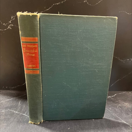 one thousand beautiful things book, by marjorie barrows, 1947 Hardcover image 1