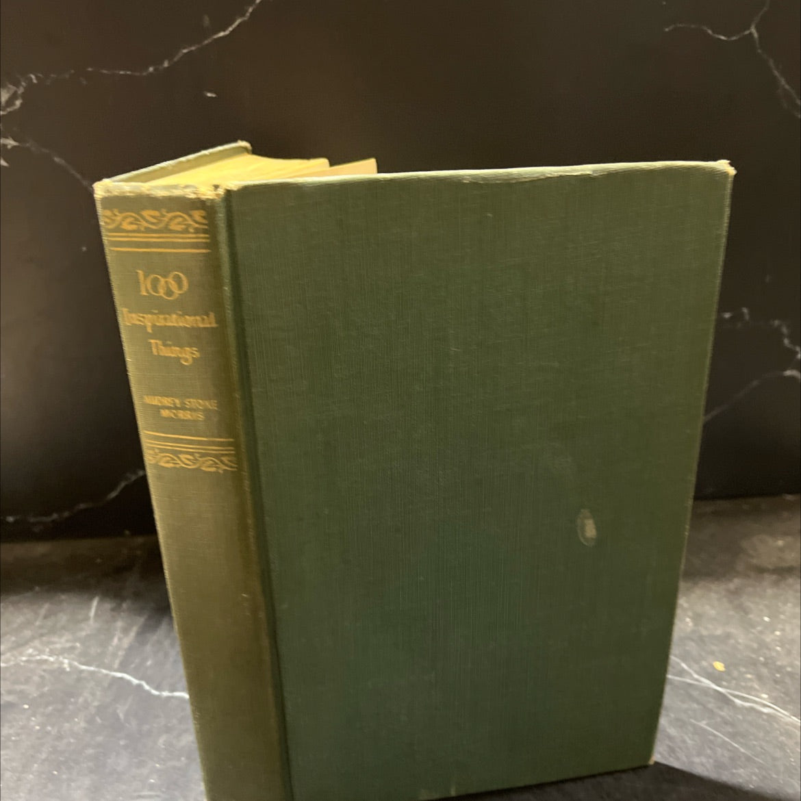 one thousand inspirational things book, by audrey stone morris, 1948 Hardcover image 1