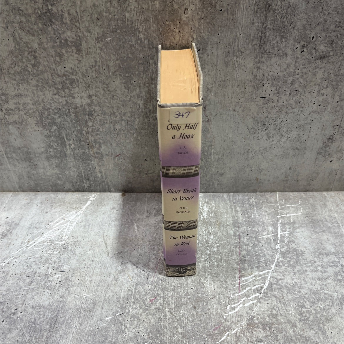 only half a hoax book, by l.a. taylor, 1983 Hardcover image 4