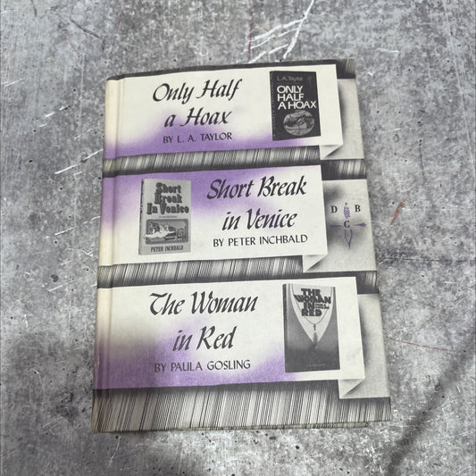 only half a hoax book, by l.a. taylor, 1983 Hardcover image 1
