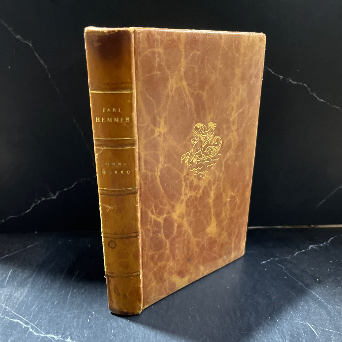 onni kokko book, by jarl hemmer, 1937 Leather image 1