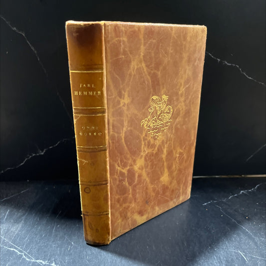 onni kokko book, by jarl hemmer, 1937 Leather image 1