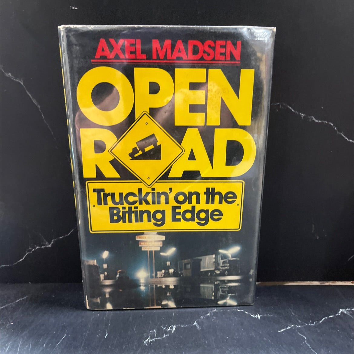 open road book, by axel madsen, 1982 Hardcover image 1