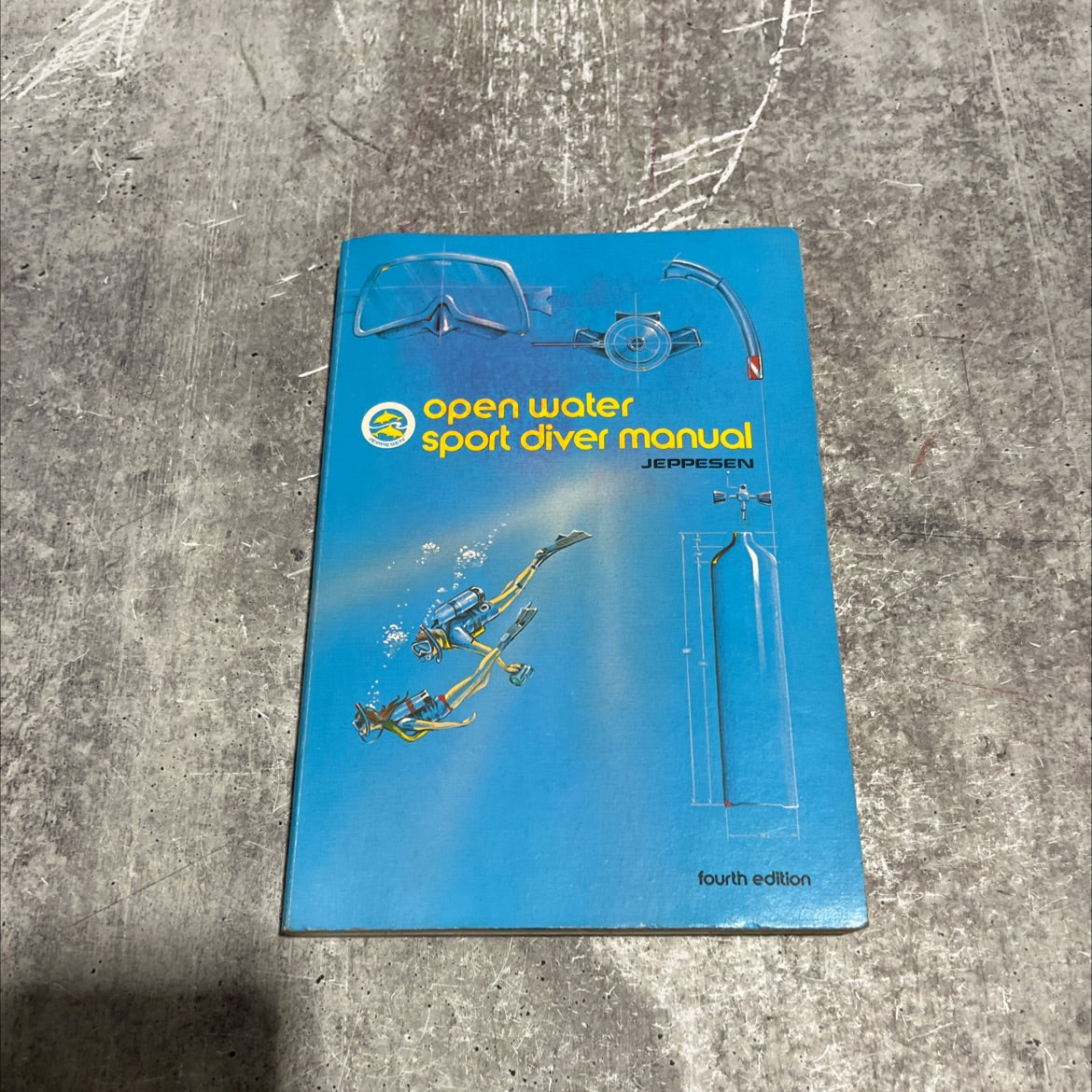open water sport diver manual book, by unknown, 1990 Paperback image 1