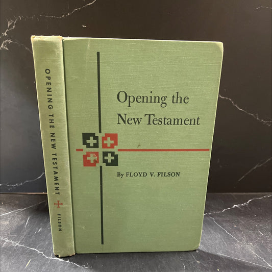 opening the new testament book, by floyd v. filson, 1952 Hardcover image 1