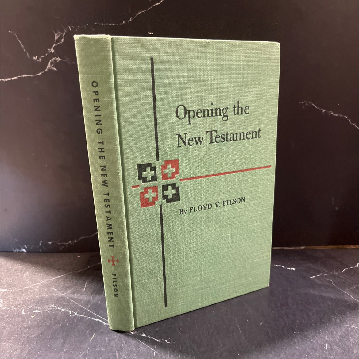opening the new testament book, by floyd v. filson, 1970 Hardcover image 1
