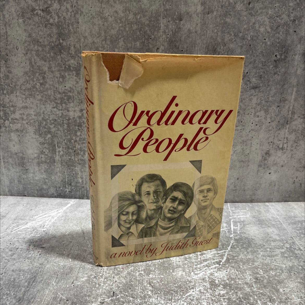 ordinary people book, by judith guest, 1976 Hardcover image 1
