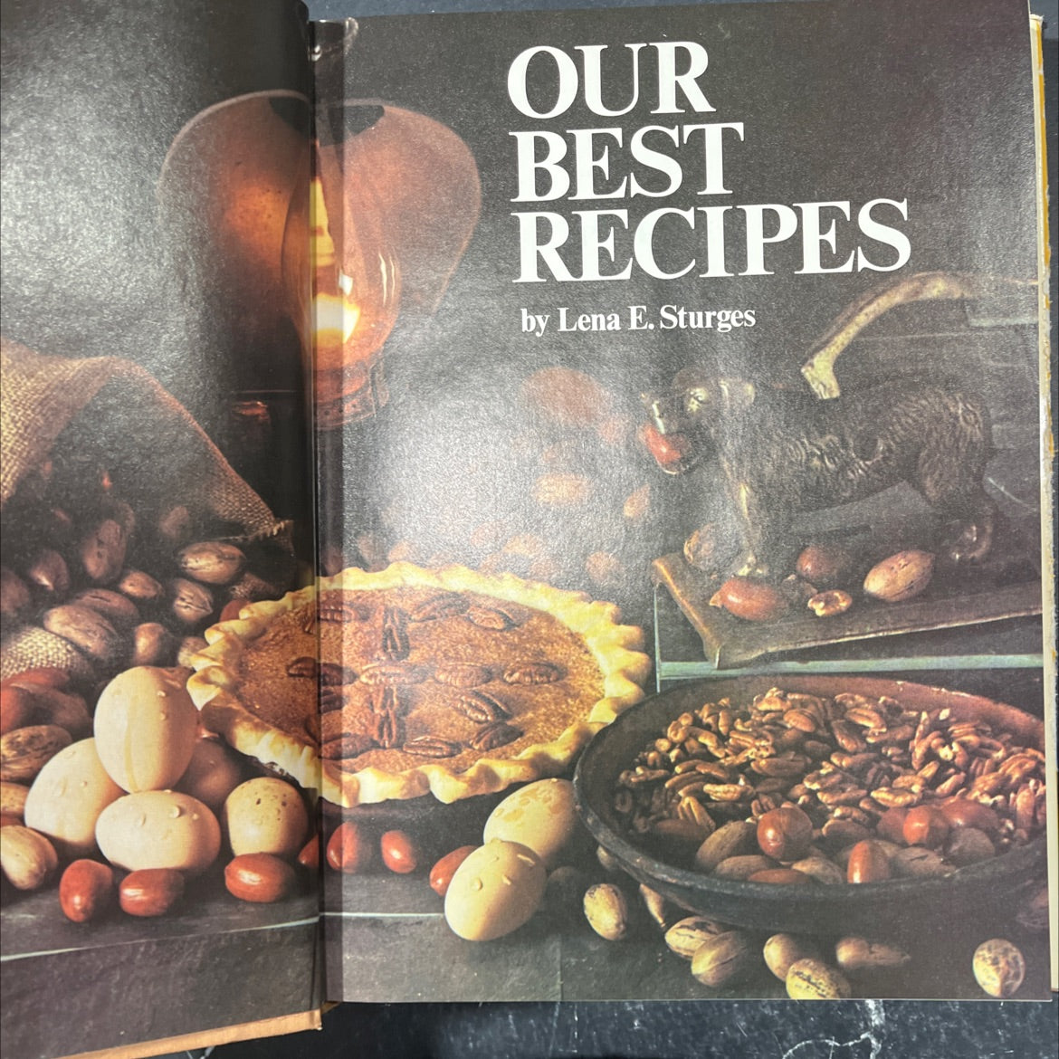 our best recipes book, by lena e. sturges, 1970 Hardcover image 2