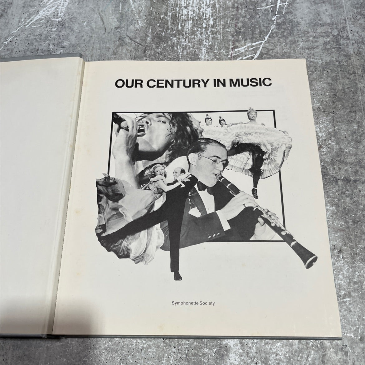 our century in music book, by unknown, 1974 Hardcover image 2