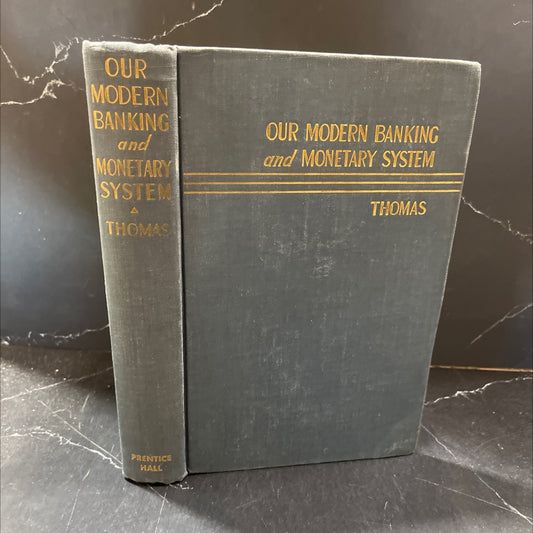 our modern banking and monetary system book, by rolling thomas, 1946 Hardcover image 1