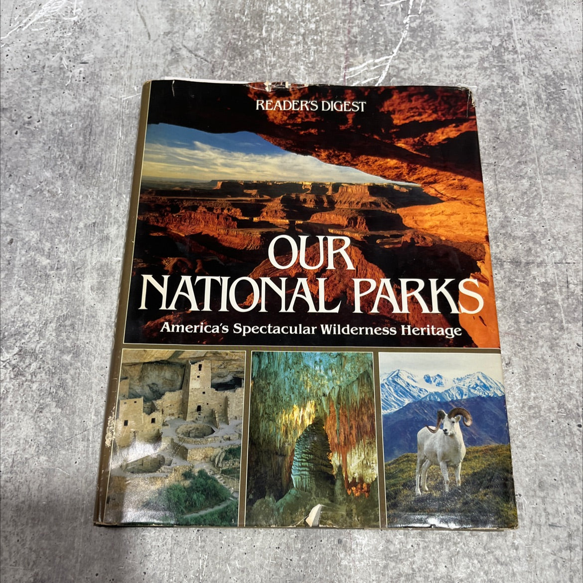 our national parks book, by Reader's Digest Association, Inc., 1985 Hardcover image 1