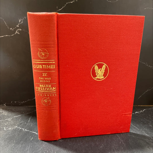 our times book, by mark sullivan, 1939 Hardcover image 1