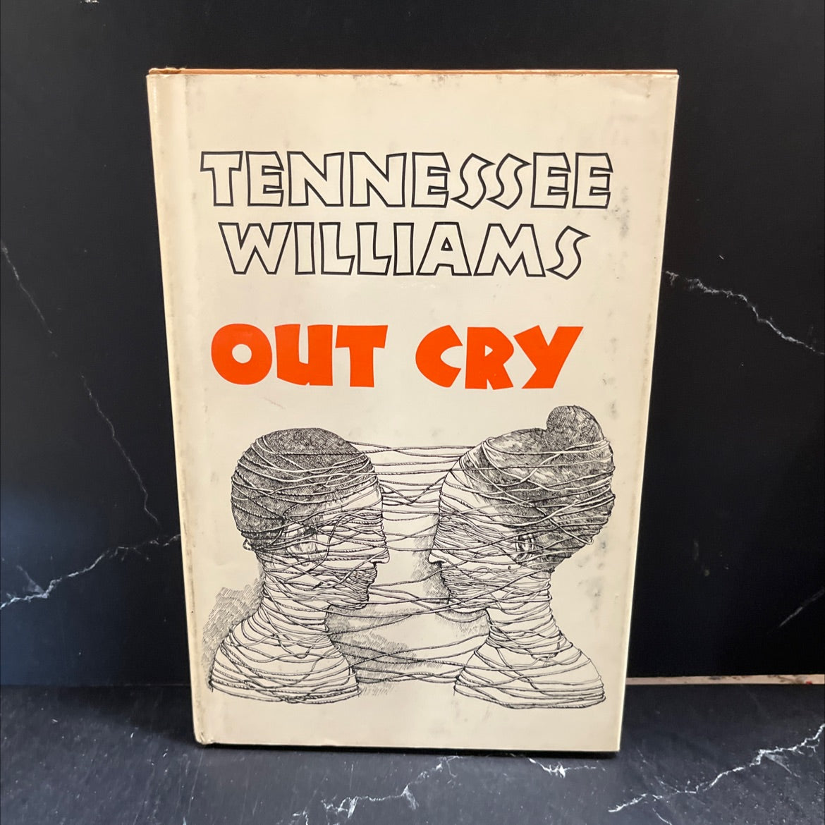 out cry book, by tennessee williams, 1973 Hardcover image 1