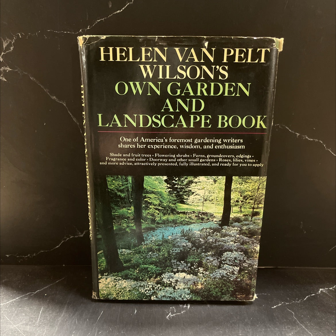 own garden and landscape book book, by Helen Van Pelt Wilson, 1973 Hardcover image 1