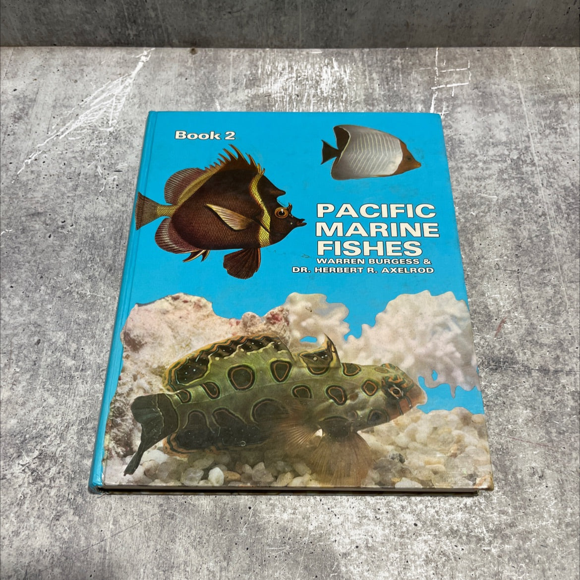 pacific marine fishes book, by warren burgess & dr. herbert r. axelrod, 1973 Hardcover image 1