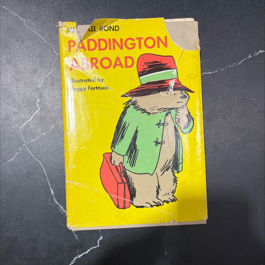paddington abroad book, by michael bond, 1972 Hardcover image 1