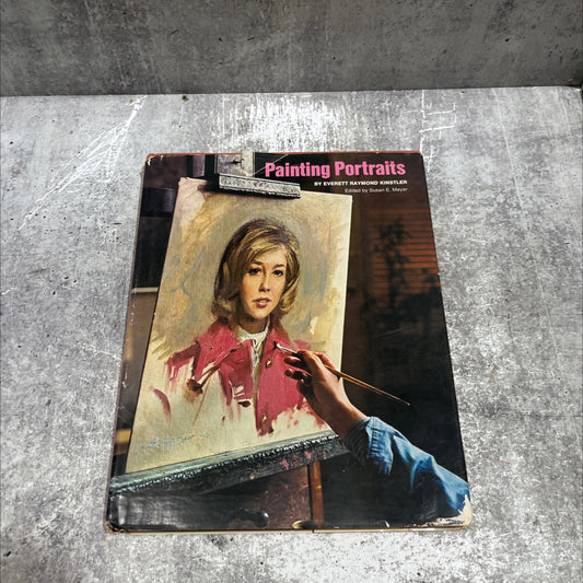 painting portraits book, by everett raymond kinstler, 1975 Hardcover image 1