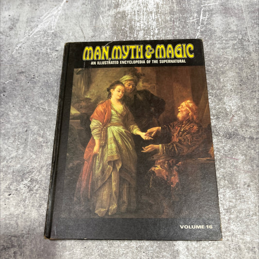 palmistry man myth & magic an illustrated encyclopedia of the supernatural book, by Richard Cavendish, 1970 Hardcover image 1
