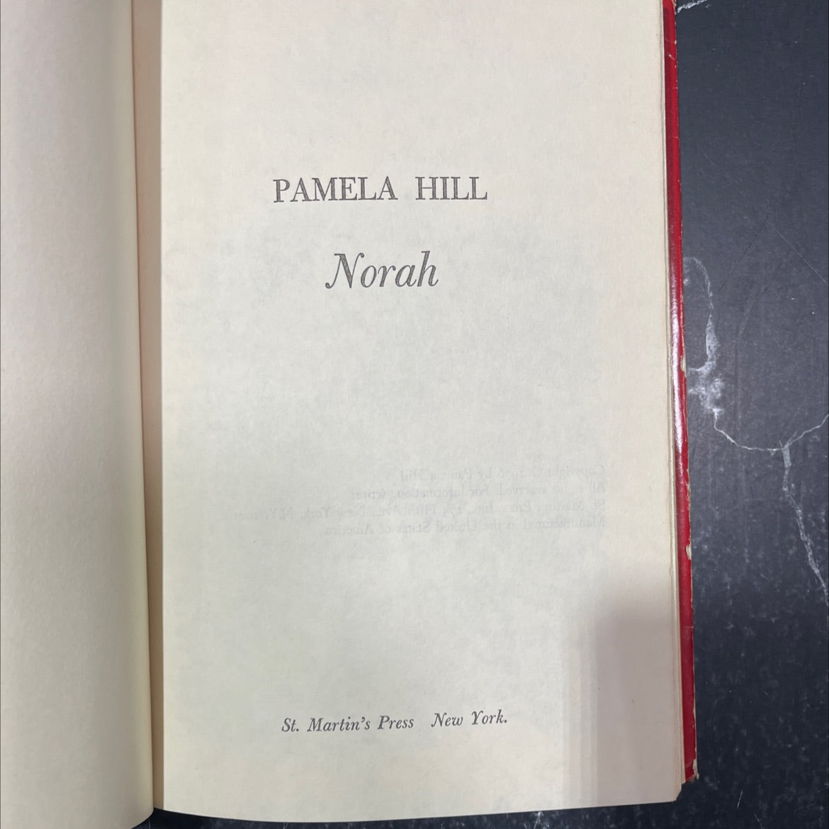 pamela hill book, by Pamela Hill, 1976 Hardcover image 2